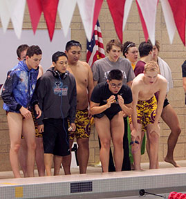 Swimmers head off to districts