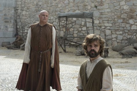 Conleth Hill and Peter Dinklage in "Game of Thrones." (Macall B. Polay/HBO/TNS)