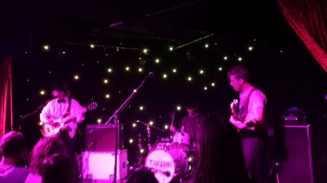 Fauna Shade plays for the excited crowd at Chop Suey
