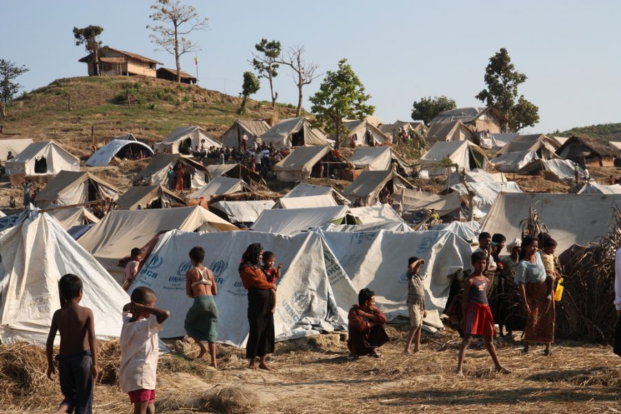 Rohingya Refugees Flee Myanmar