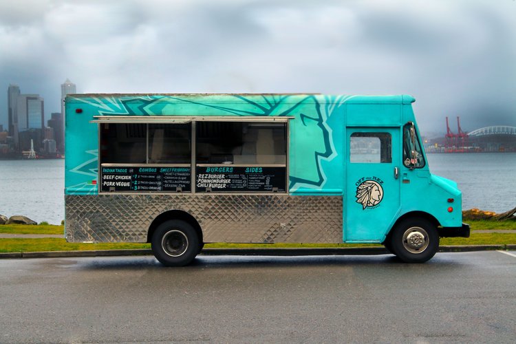 A picture of the Off the Rez Food truck 
