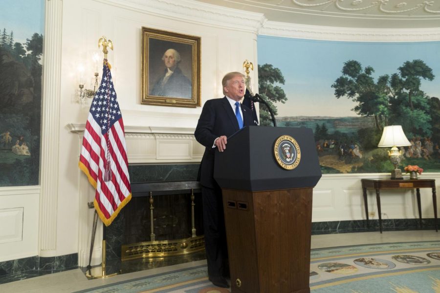 Trump+Announces+End+to+US+Involvement+in+Iran+Nuclear+Deal