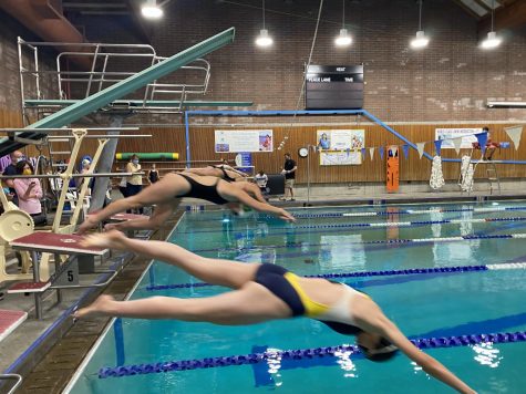 Girls Swim Team Dive Into New Season