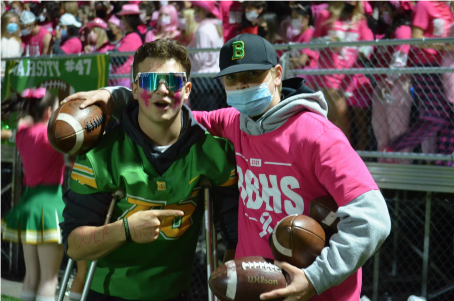Blanchet Roughs Up the Riders, Pink Out Style