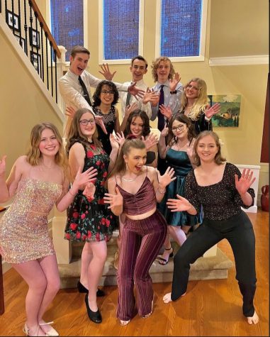Students prepare for the first Winterball since 2020.